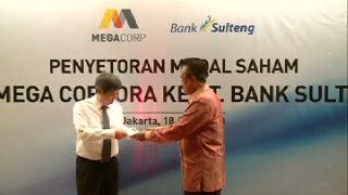Mega Corpora Akuisisi 30% Saham Bank Sulteng