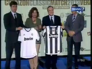 Partai Klasik Madrid vs Juve, 9 Juni