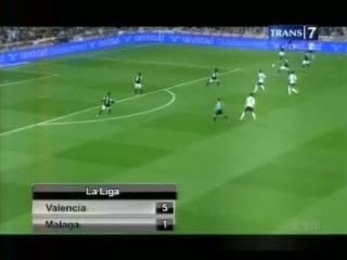 Valencia Pesta Gol di Mestalla
