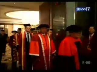 SBY Terima Gelar Doktor Kehormatan