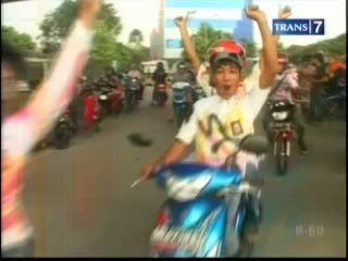 Belum Lulus, Siswa Konvoi Ugal-ugalan