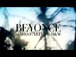 BEYONCE as MRS. CARTER in H&M