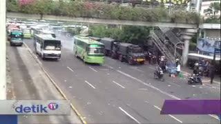 Jalur Menuju Istana Padat, Arah Sudirman Mulai Dibuka