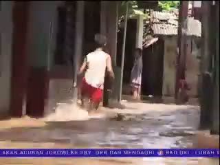 Ratusan Rumah di Petamburan Masih Terendam