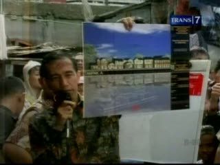 Jokowi Resmikan Rumah Deret