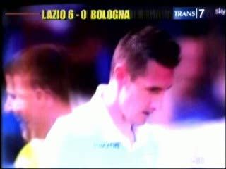 Klose 5 Gol, Lazio Pesta Gol