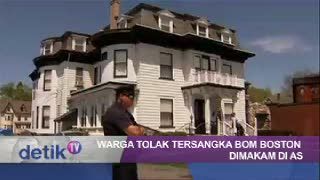 Warga Tolak Tersangka Bom Boston Dimakamkan di AS