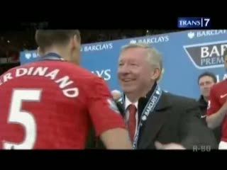 Sukacita Perayaan Gelar MU dan Perpisahan Fergie