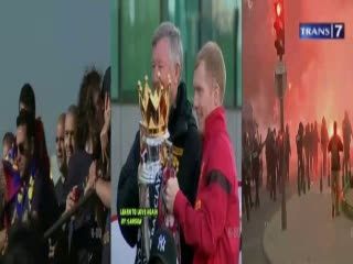 Euforia Perayaan Juara 3 Klub Raksasa Eropa, Barca, MU dan PSG