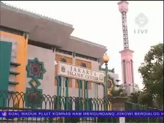 Gedung Sosial Budaya di JIC Terbengkalai