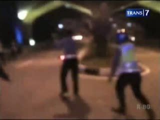 Aksi Balapan Liar Dibubarkan Paksa