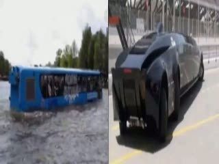 Bus Unik, Dari yang Bisa Menyelam Hingga Berbentuk  Limousin