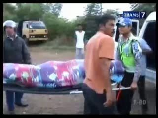 Kakek jadi Korban Tabrak Lari, Keluarga Histeris