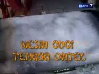 Mesin Cuci Tenaga Ontel