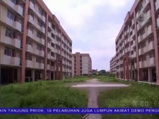 Rusun Komaruddin Dibiarkan Terbengkalai