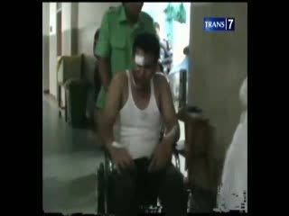 Halau Balapan Liar, Polisi Ditabrak Geng Motor