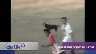 Lempar Anjing, Karir Pesepakbola Argentina Tamat