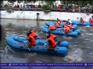 Lomba Dayung Mengawali Festival Passer Baroe
