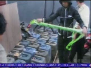 Polisi Sita 2 Ton BBM Bersubsidi