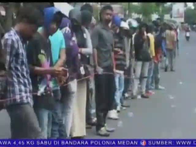 Aksi Menuntut Pencopotan Kapolda dan Kapolres