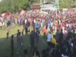 Konser Dangdut Ricuh, Belasan Orang Terluka