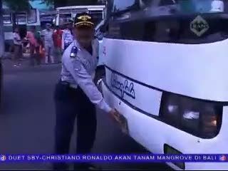 Puluhan Angkutan Umum Kena Razia Kenaikan Tarif Ilegal 
