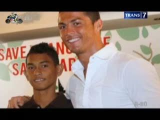 Pertemuan CR7 dan Anak Asuhnya di Pulau Dewata