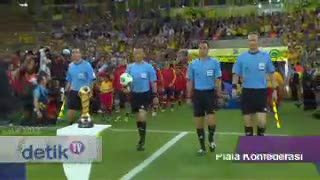 Brasil Taklukkan Spanyol 3-0 di Final Piala Konfederasi 