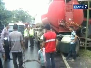 Truk Nyaris Meledak, Warga Panik