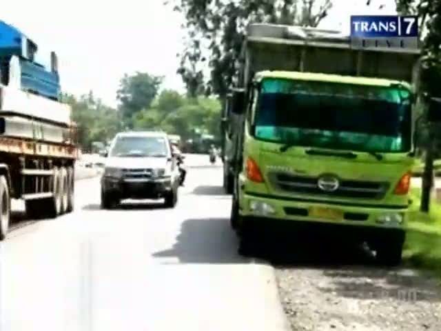 Proyek Tahunan, Jalur Pantura Rusak Parah
