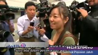 Kesaksian Korban Selamat Pesawat Jatuh
