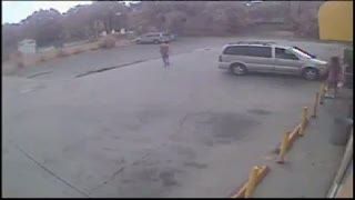 Bayi Terseret Mobil Terekam CCTV