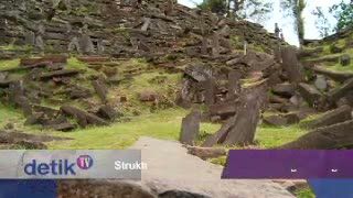 Struktur Batu Purba di Situs Gunung Padang