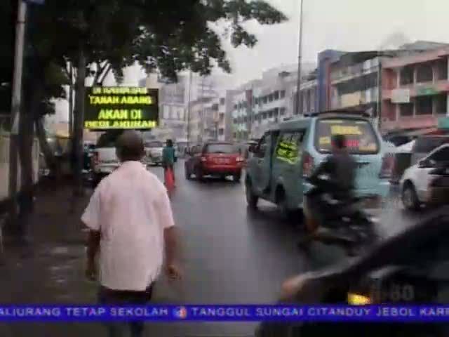 Dishub DKI Jakarta Rekayasa Lalin di Tanah Abang