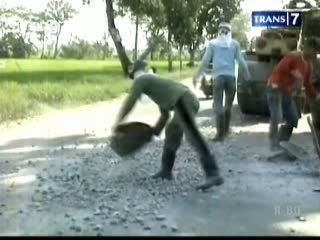 Jalur Mudik Motor Masih Diperbaiki