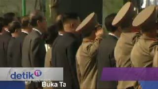 Kim Jong-Un Buka Taman Makam Pahlawan Unik