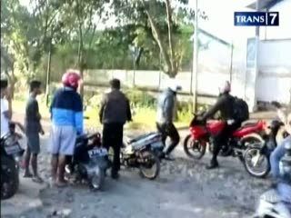 Aksi Kejar-kejaran Balap Liar