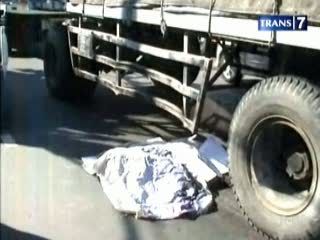 Korban Tabrak Lari Tewas Terlindas Truk