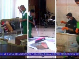 Jelang Lebaran, Jasa Bersih-bersih Rumah Laris Manis