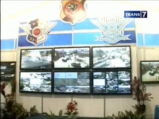 Posko CCTV TMC Polda Jawa Barat
