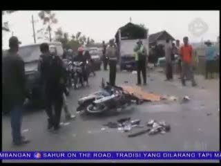 Kecelakaan Beruntun 5 Kendaraan, 1 Tewas