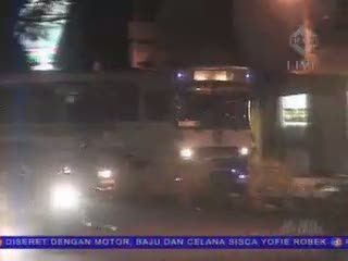 Pemudik Tewas Ditusuk Perampok di Dalam Bus