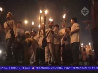 Sambut Idul Fitri, Warga Matraman Gelar Pawai Obor