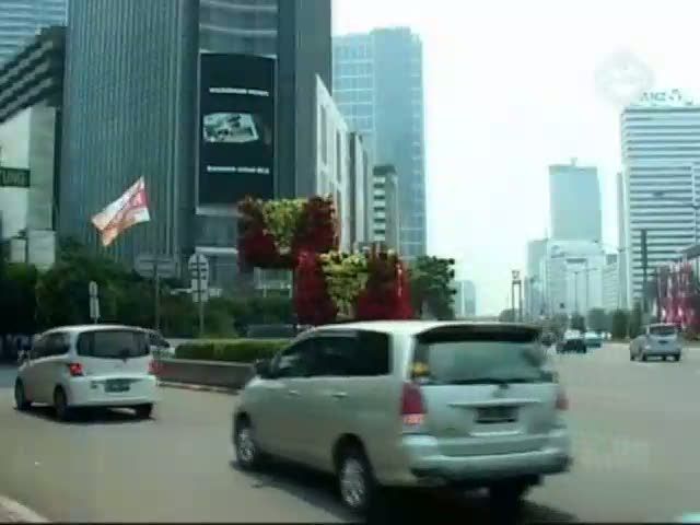 Bunga DKI untuk HUT RI