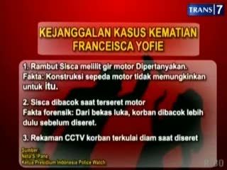IPW Ungkap Kejanggalan Kasus Sisca