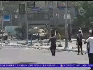 Baku Tembak Pasukan Keamanan Mesir dengan Pria Bersenjata