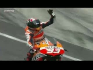 Hat-trick Marc Marquez