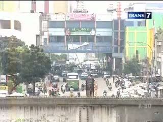 Kios Blok G Tanah Abang Sebagian Rusak