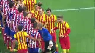David Villa Sukses Jebol Gawang Barcelona