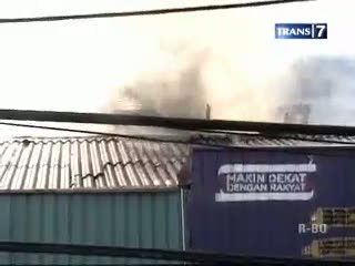 5 Bangunan Ruko Ludes Terbakar
